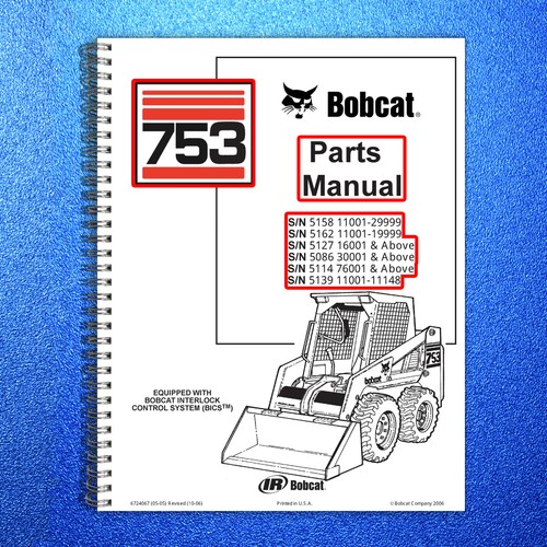 Bobcat 753 753h skid steer - 753,