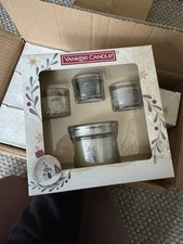 Yankee Candle 4pcs Gift Set Christmas Collection Brand New In Box