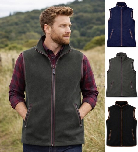 Mens micro fleece - fleece, gilet