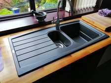 Granite kitchen Sink in Graphite