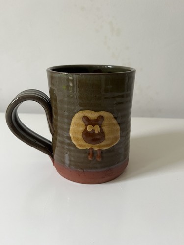 Studio pottery sheep design - pottery,