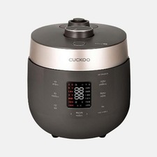 CUCKOO CRP-ST069FGB 6Cups Twin Pressure Electric Rice Cooker - Brown
