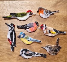 Needle felted UK garden bird