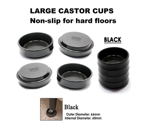 Castor cups anti slip - cups,
