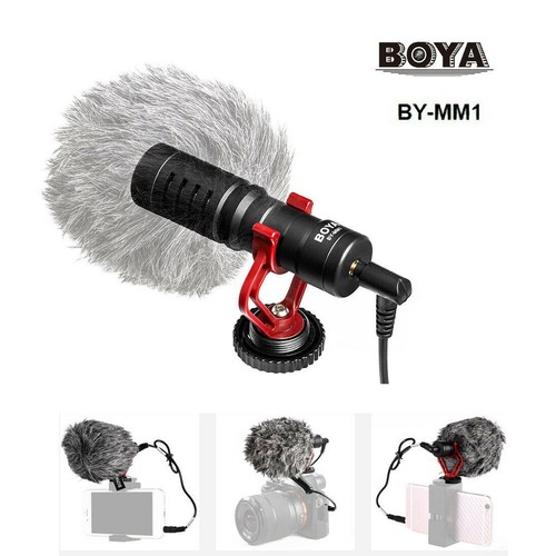 Boya mm1 5mm microphone - by-mm1, 3.5mm