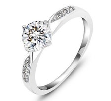 Sterling silver engagement - sterling,