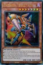 MAMA-EN060 THERION "BULL" AIN ULTRA RARE 1ST EDITION YuGiOh CARD
