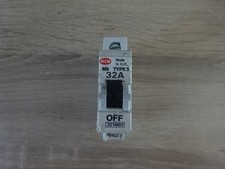 MEM BILL Type 3 C32 32A MCB