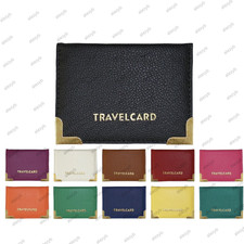PU Leather Travel Bus Pass