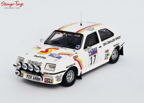 Trofeu vauxhall chevette - 1:43,