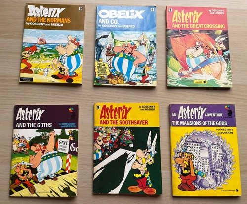 Vintage asterix books - asterix, bundle