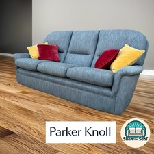 Parker Knoll 3-seat Sofa Dark Green Cleaned Delivery Available ??