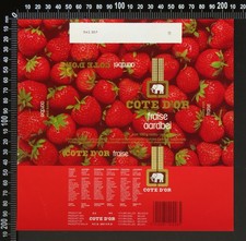 3 Original Vintage Cote D'Or (Belgium) 100g  Chocolate Wrappers Early 1980s?