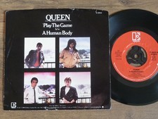 QUEEN - PLAY THE GAME       1980 US 7"        VERY GOOD PLUS CONDITION