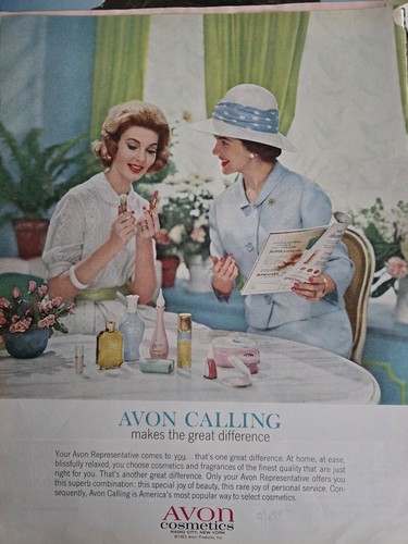 1963 avon calling cosmetics - 1963,