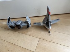 LEGO Star Wars TIE Advanced Prototype 75082 + T-16 Skyhopper 75081 Incomplete