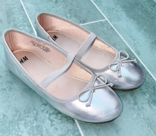 Girls silver ballet - h&m,