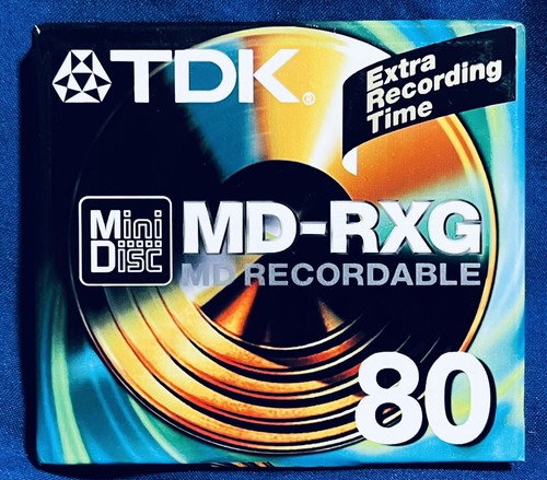 Tdk mini disc rxg - disc, md-rxg