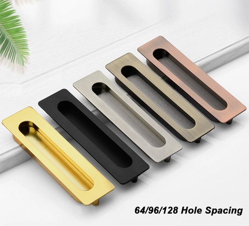 Cabinet recessed door handle - cabinet,