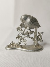 Vintage Long Tailed Tit Metal Figure