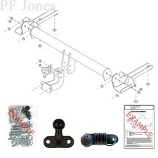 Tow-Trust Towbar for Vauxhall Insignia Hatchback 2008-2017 - Flange Tow Bar