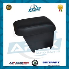 CUBBY BOX & ARMREST BLACK REAL