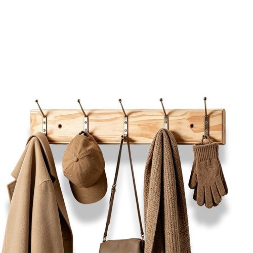 Coat rack wall mounted wooden - coat,