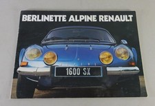 Brochure Renault Alpine A110