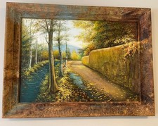 Artwork 3D effect Painting by Renowned Arabic Artist "The Wall" 120w x 99h cm