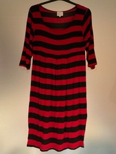 THE MASAI RED AND BLACK STRIPE