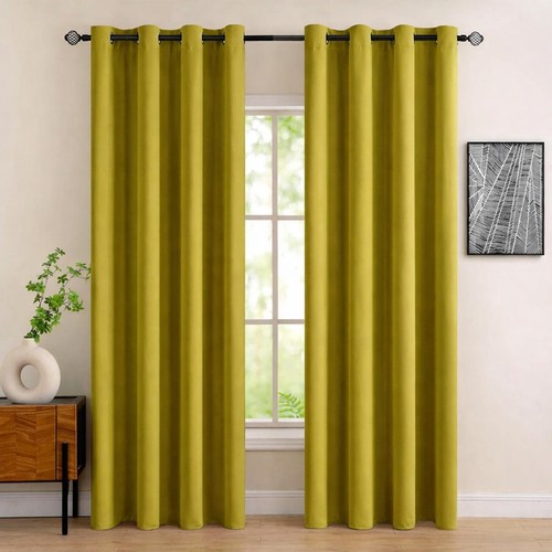 Blackout olive curtains - blackout,