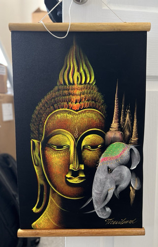 Hand made thai buddha elephant - thai,