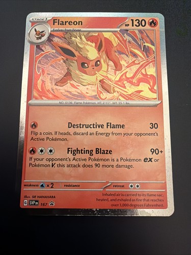Flareon 167 holo - (cosmos,