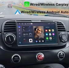 7" For Fiat 500 2007-2015