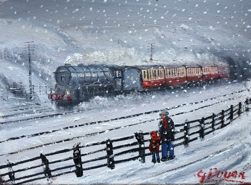 James downie original oil - downie,