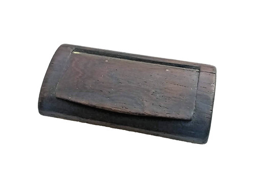 Antique 19th dark wooden - c,