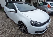 VW Golf Cabriolet 2012 Bluemotion TDI - spares or repair