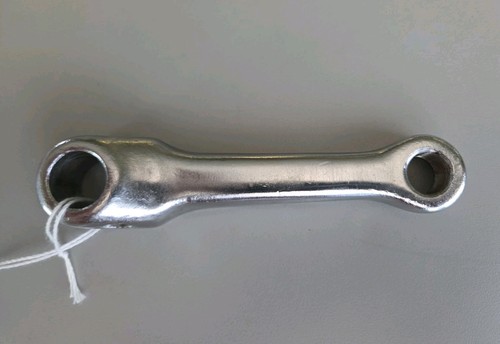 Vintage cottered left crank - 4",