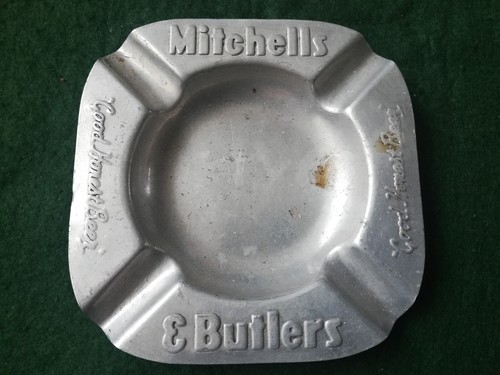 Old advertising ashtray - old,