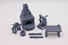 Blacksmith tools scatter - -,