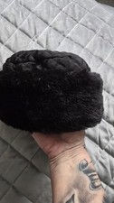 Avenue Ladies Black Faux Fur