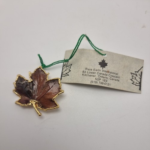 Genuine maple leaf - genuine,