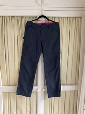 Mountainlife Terrain Womens convertible trousers/shorts Blue length 30 inch S12 