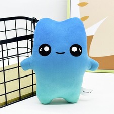 Fortnite Sprites Plush Toy Cartoon Soft Blue Gradient Big Eye Doll Toy Kids Gift