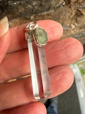 Moldavite Quartz Crystal