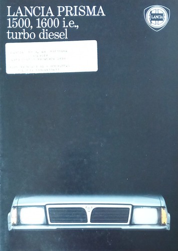 Lancia prism brochure - prism,