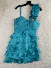 Terani Couture Dress 10 Blue