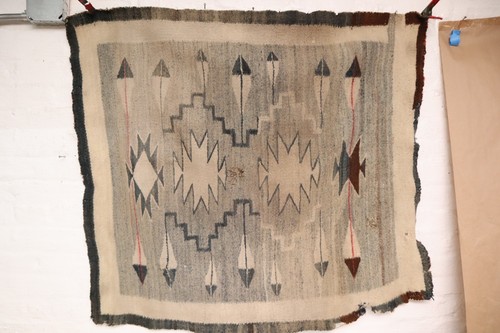 Atq navajo rug native american - navajo,