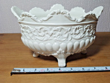 vintage Italian Capodimonte-style porcelain centerpiece bowl.     [B19]