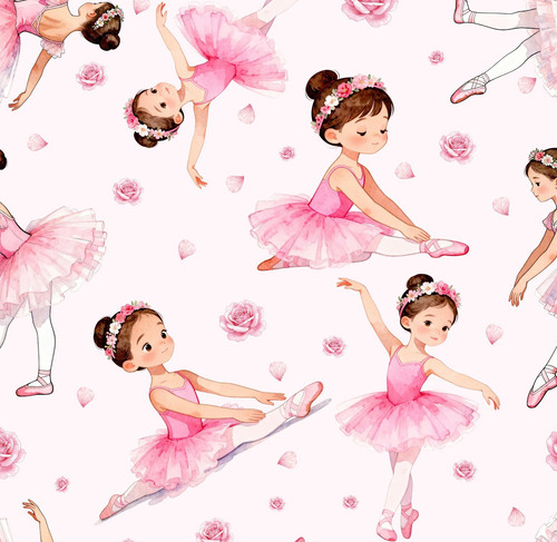 Ballerina rose 100 cotton - rose!, 100%